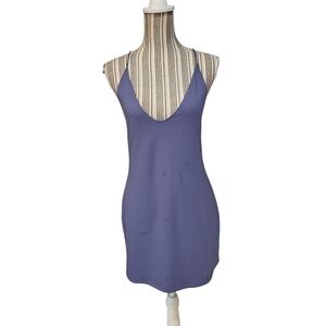 Purple Sleeveless Dress